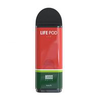 Life Pod Eco Cartucho 8000 Puffs Watermelon Ice