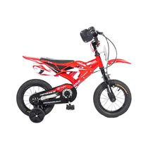 Bicicleta Caloi Bici Moto Aro 12" Rojo