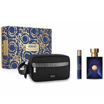 Perfume Kit Versace Dylan Blue Uomo Edt 100ML + 10ML - Masculino + Estuche