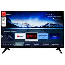 TV 32 Magnavox 32MEZ413/ M1 Smart/ Androi/ Wifi/ Preto