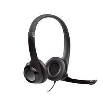 Headset Logitech H390 981-000014 USB  Preto