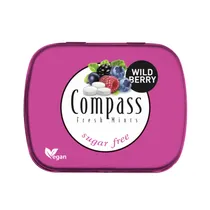 Compass Pastillas Sugar Free Wild Berry 14G