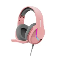 Headset Marvo H8618 Tactic 40 RGB &#8211; Rosa