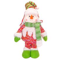 Boneco de Neve com Chapeu de 41CM Estica Ate 75CM