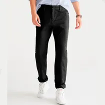 Pantalon Aeropostale Tela Aero Guys Negro