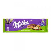 Barra Chocolate Milka Recheio de Wafer com Avela 270G