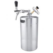 Bru Kit Keg 8L c/ Torneira Italiana e Mini Manomet