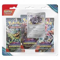 Cartas Pokemon TCG: Scarlet e Violet: Twilight Masquerade Three Booster Blister Pack - Revaroom (85783)