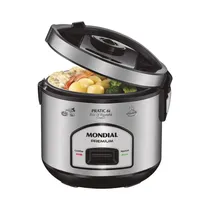 Mondial Olla Eléctrica de Arroz Y Vapor Mondial PE-43-6X Pratic 6I 110V