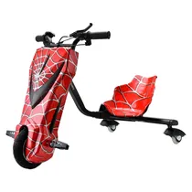 Moto Triciclo Eletrico Interbras Swift N30 / 8" / com Bluetooth / LED / 350W - Aranha Vermelho
