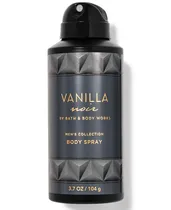 Splay Corporal Masculino Bath & Body Works Vanilla Noir 104ML
