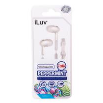 Fone de Ouvido com Fio Iluv In-Ear (Ppmintswh) Earphone Peppermint com Microfone / 3.5MM - Branco