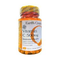 Vitamina C 500MG Earth's Creation 100 Tablets