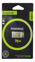 Pen Drive 16GB Ecopower Mini Metal 2.0