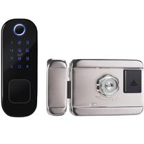 Fechadura Digital Inteligente Moes Intelligent Lock Tuya Fingerprint Wifi - Preto