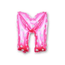 Balao Letra M Pink 16 Polegadas