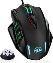 Mouse Redragon Impact Gaming RGB 18 Botoes USB