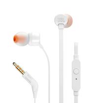 Fone de Ouvido JBL T110 com Fio - Branco