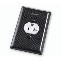 Tampa Furutech Outlet Cover 103-s Simples Fibra C