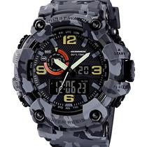 Hummer Reloj Camuflado Gris WH2-224029 Multifuncion