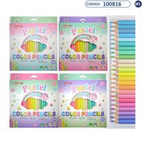 Lapis de Cor Yalong Pastel Colours - 24 Cores - F0328