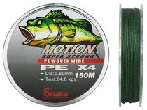 Linha Multifilamento Snake Motion 4X 0.60MM 64KGS 150M