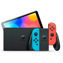 Console Nintendo Switch Oled 64GB Heg-s-Kabaa - Neon Usa