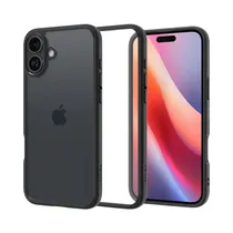 Estuche Protector Spigen Ultra Hybrid para iPhone 16 ACS08201 Matte Black