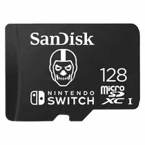 Cartao de Memoria Micro SD Sandisk Nintendo Switch 128GB 100MBS - SDSQXAO-128G-GN6ZG