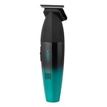 Maquina de Cortar Cabelo VGR Voyager Professional Hair Trimmer V-906 - Recarregavel - Bivolt - Preto/Verde