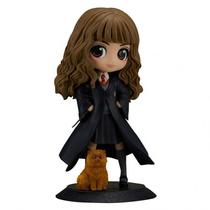 Boneco Banpresto Qposket Harry Potter Hermione W/Crookshanks 16651