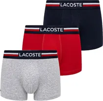 Boxer Lacoste 5H2390-23 Masculino (3 Unidades)