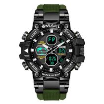 Relogio Smael 8027 Ag Army Green