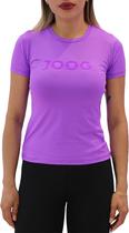 Camiseta Joog Basica Poliamida Roxa Feminina