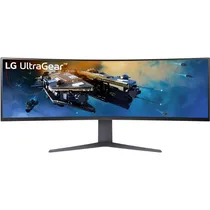 Monitor Gamer Curvo LG Ultragear 45GR65DC-B 45" DQHD 200 HZ 1 MS - Preto
