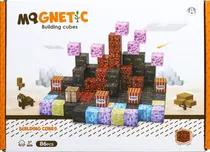 Cubos Magnéticos de Construção Magnetic Chuang Huang - CH1353 (86 Pçs)