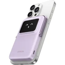 Carregador Sem Fio Ugreen Uno PB571 Magnético 5.000 Mah 20 W - Roxo