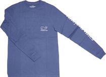 Outlet Camiseta Manga Longa Vineyard Vines 1V014049 Masculina - Navy