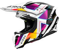 Capacete para Moto Airoh Twist 3.0 Rainbow - Tamanho M (57-58) - Multicor