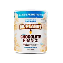 DR. Peanut Pasta de Amendoim Sabor Chocolate Branco 600G