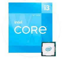 Intel Procesadores Cpu Intel 1700 i3-12100F 3.3GHZ 12MB s/C