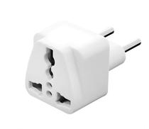 Adaptador Tomada Universal SZ-018 Europeo Padron Brasil Blanco