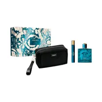 Kit Perfume Versace Eros Edt 100ML + 10ML + GWP