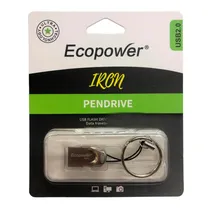 Pendrive Ecopower Iron 16GB - Cinza
