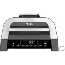 Grelhador/Fritadeira Elétrica Ninja Foodi DG551 Smart XL 6 Em 1 1760 W - Preto/Inox