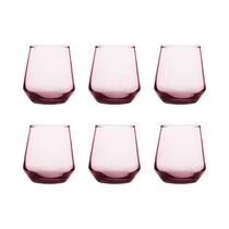 Set de Vasos Pasabahce Allegra 420202 115ML Rosa 6 Piezas