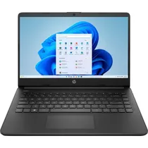 Notebook HP 14-DQ0761DX 14" Intel Celeron N4120 4/128GB W11H - Black