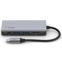 Hub Belkin AVC006BTSGY USB-C 4-IN-1 Multiporto