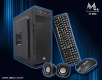 Gabinete Kit Mtek DK03 Espanhol Preto ATX