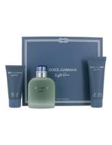 Kit Perfume D&G Light Blue H 125ML+Gel+After